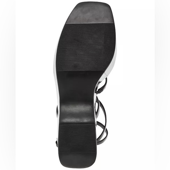 Merina Strappy Black Platform Wedge Sandals, NIB - Picture 5 of 5